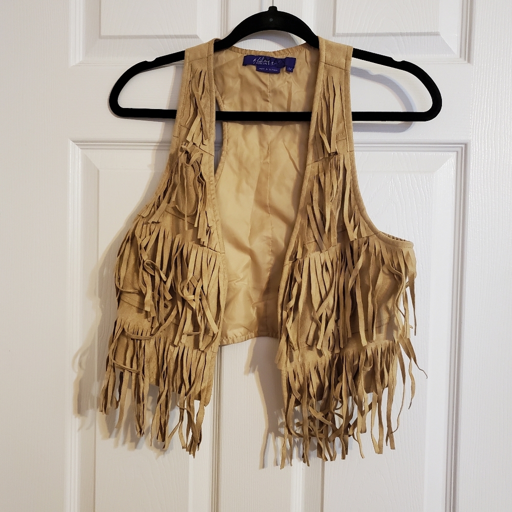 Miley Cyrus Fringe Vest